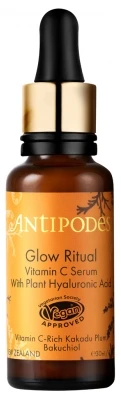 Αντίποδες Antipodes Rituel Glow Ritual With Vitamin C And Plant Origin Hyaluronic Acid 30ml