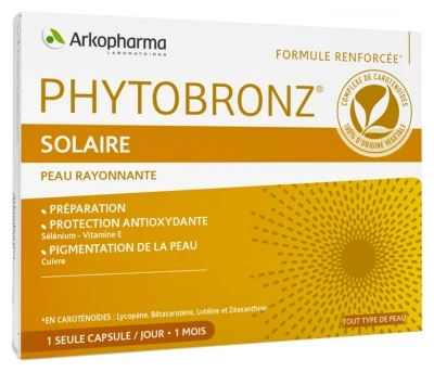 Arkopharma Phytobronz 30 Capsules 3 Arkopharma Phytobronz 30 Capsules