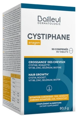 Bailleul-Biorga Cystiphane Anagen Hair Growth 90 Tablets 3 Bailleul-Biorga Cystiphane Anagen Hair Growth 90 Tablets