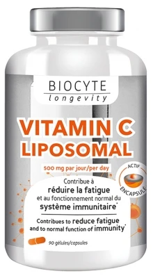 Biocyte Longevity Liposomal Vitamin C 90 Capsules