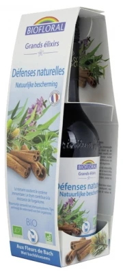 Biofloral Grands Elixirs Natural Defences Organic 350ml