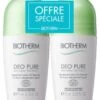 Biotherm Deo Pure Natural Protect 24 Hour Deodorant Care Roll-On 2 X 75ml