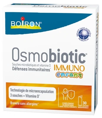 Boiron Osmobiotic Immuno Children 30 Orodispersible Sticks 3 Boiron Osmobiotic Immuno Children 30 Orodispersible Sticks