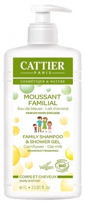 Cattier Family Foaming Fragrance Grapefruit Organic 1L