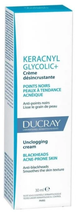 Ducray Keracnyl Glycolic+ Unclogging Cream 30ml 9 Ducray Keracnyl Glycolic+ Unclogging Cream 30ml -Care Product Store ducray keracnyl glycolic p55401 g 3