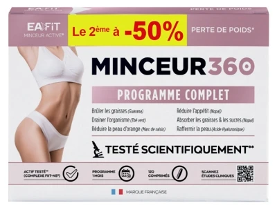 Eafit Minceur 360 2 X 120 Tablets 3 Eafit Minceur 360 2 X 120 Tablets