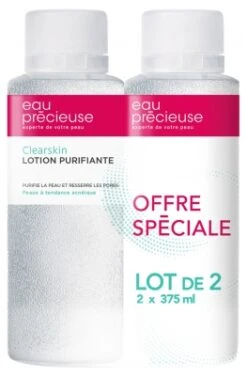 Eau Précieuse Clearskin Purifying Lotion 2 X 375ml