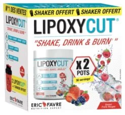 Eric Favre Lipoxycut 2 X 120g + Shaker Offered
