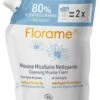 Florame Organic Cleansing Micellar Foam Eco Refill 300ml -Care Product Store florame organic cleansing p82099