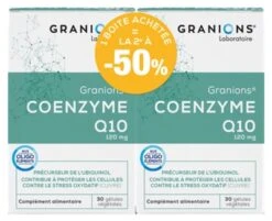 Granions Coenzyme Q10 120mg 2 X 30 Capsules