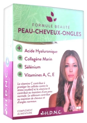 H.D.N.C Skin Hair Nails 30 Tablets 3 H.D.N.C Skin Hair Nails 30 Tablets