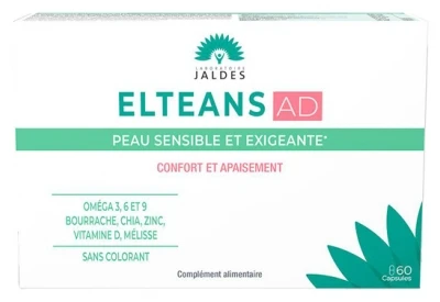 Jaldes Elteans AD Sensitive And Demanding Skin 60 Capsules 3 Jaldes Elteans AD Sensitive And Demanding Skin 60 Capsules