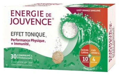 Jouvence Energy Jouvence Tonic Effect 30 Effervescent Tablets 3 Jouvence Energy Jouvence Tonic Effect 30 Effervescent Tablets