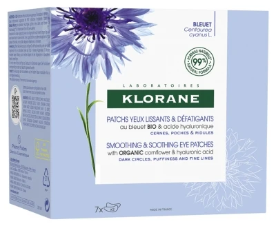 Klorane Smoothing & Soothing Eye Patches 7 X 2 Patches 3 Klorane Smoothing & Soothing Eye Patches 7 X 2 Patches