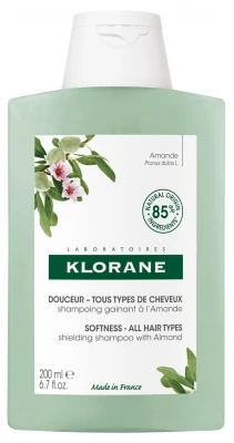 Klorane Softness - All Hair Types Shielding Shampoo With Almond 200ml