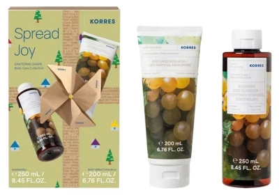 Korres Shower Gel Santorini Grape 250ml + Body Milk Santorini Grape 200ml 3 Korres Shower Gel Santorini Grape 250ml + Body Milk Santorini Grape 200ml