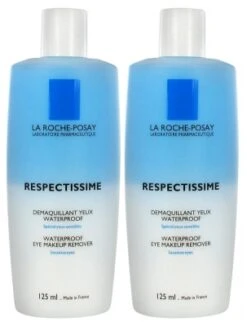 La Roche-Posay Respectissime Waterproof Eye Makeup Remover 2 X 125ml