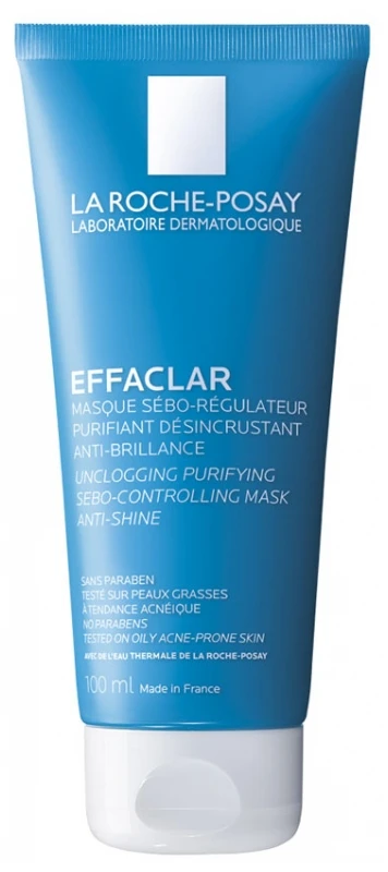 La Roche-Posay Effaclar Unclogging Purifying Sebo-Controlling Mask Anti-Shine 100ml 3 La Roche-Posay Effaclar Unclogging Purifying Sebo-Controlling Mask Anti-Shine 100ml