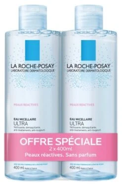 La Roche-Posay Micellar Water Ultra Reactive Skin 2 X 400ml