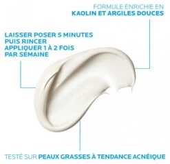 La Roche-Posay Effaclar Unclogging Purifying Sebo-Controlling Mask Anti-Shine 100ml 8 La Roche-Posay Effaclar Unclogging Purifying Sebo-Controlling Mask Anti-Shine 100ml -Care Product Store la roche posay p28052 g 2