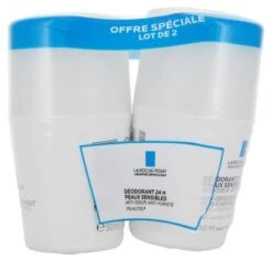 La Roche-Posay Physiological Roll-On Deodorant 24H 2 X 50ml