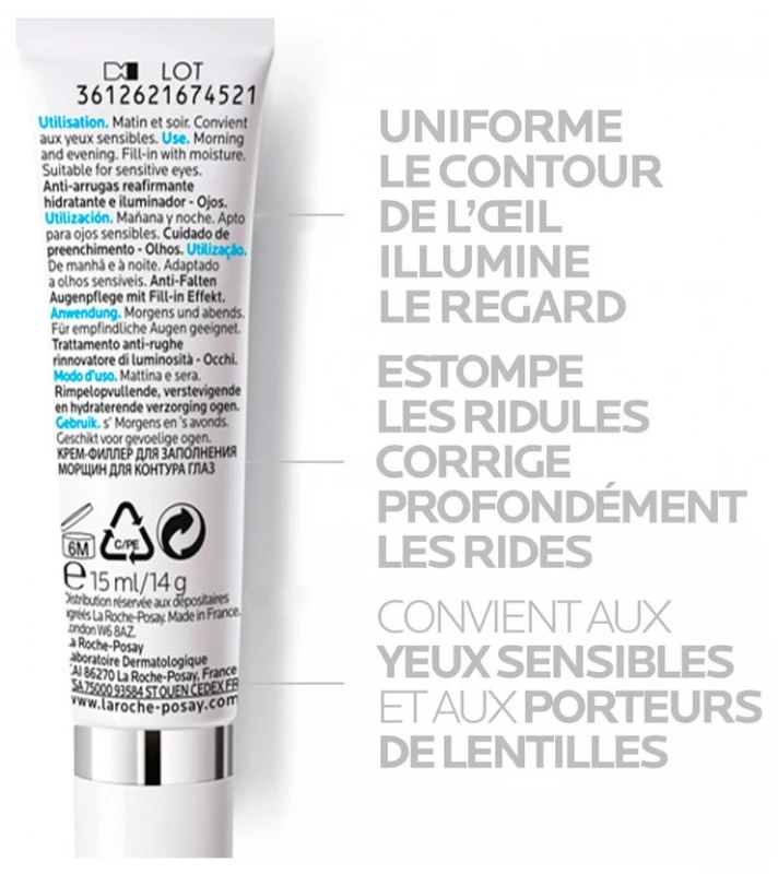 La Roche-Posay Redermic C Pure Vitamin C Eyes 15ml 4 La Roche-Posay Redermic C Pure Vitamin C Eyes 15ml - Image 2