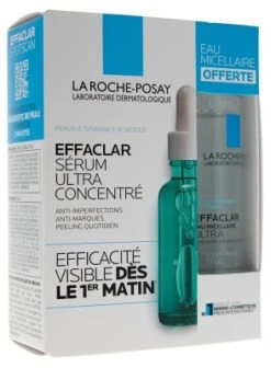 La Roche-Posay Effaclar Ultra Concentred Serum 30 Ml + Ultra Micellar Water 50 Ml Free