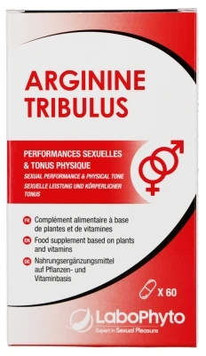 Labophyto Arginine Tribulus 60 Vegetable Capsules 3 Labophyto Arginine Tribulus 60 Vegetable Capsules