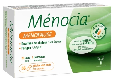 Laboratoire CCD Ménocia Menopause 56 Capsules 3 Laboratoire CCD Ménocia Menopause 56 Capsules