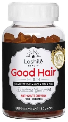 Lashilé Beauty Good Hair Men Anti-Hair Loss 60 Gummies 3 Lashilé Beauty Good Hair Men Anti-Hair Loss 60 Gummies