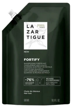 Lazartigue Fortify Fortifying Shampoo Anti-Hairloss Complement Eco-Refill 500ml