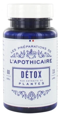 Les Préparations De L'Apothicaire Detox 60 Capsules