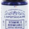 Les Préparations De L'Apothicaire Vitamin D Organic Assimilable 60 Capsules -Care Product Store les preparations de p53207