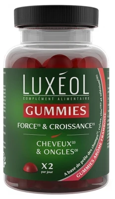 Luxéol Gummies Strength & Growth 60 Gums