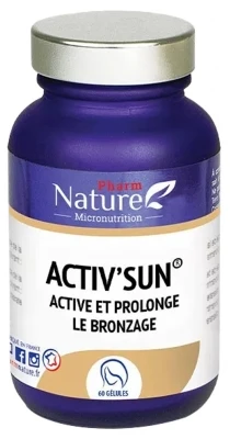 Nature Attitude Activ'Sun Activates And Extands Tan 60 Capsules