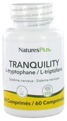 Natures Plus Tranquility L-Tryptophan 60 Tablets