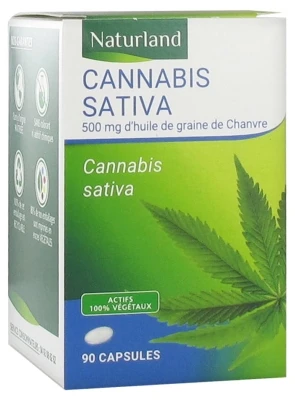 Naturland Cannabis Sativa 90 Capsules 3 Naturland Cannabis Sativa 90 Capsules