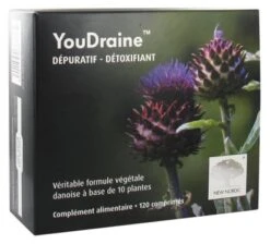 New Nordic YouDraine Depurative Detoxifying 120 Tablets