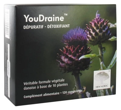 New Nordic YouDraine Depurative Detoxifying 120 Tablets 3 New Nordic YouDraine Depurative Detoxifying 120 Tablets