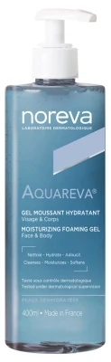 Noreva Aquareva Moisturising Foaming Gel 400ml 3 Noreva Aquareva Moisturising Foaming Gel 400ml