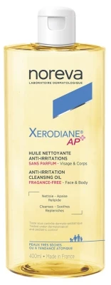 Noreva Xerodiane AP+ Lipid-Replenishing Cleansing Oil Fragrance Free 400ml 3 Noreva Xerodiane AP+ Lipid-Replenishing Cleansing Oil Fragrance Free 400ml