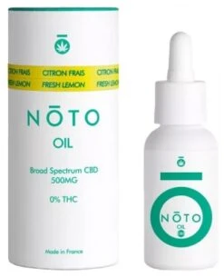 Noto CBD Oil 5% Fresh Lemon 10ml