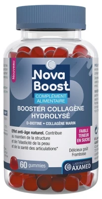 Nova Boost Boister Hydrolyzed Collagen 60 Gummies 3 Nova Boost Boister Hydrolyzed Collagen 60 Gummies
