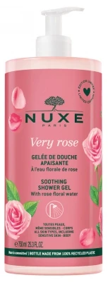 Nuxe Very Rose Soothing Shower Gel 750 Ml