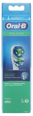 Oral B Oral-B Dual Clean 3 Brushes