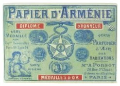 Papier D'Arménie Box 1900