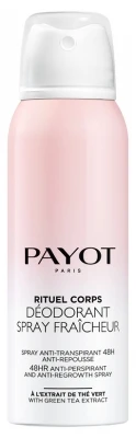 Payot Body Ritual Deodorant 48HR Anti-Perspirant Anti-Regrowth Fresh Spray 125 Ml