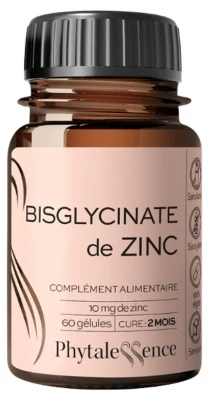 Phytalessence Zinc Bisglycinate 60 Capsules 3 Phytalessence Zinc Bisglycinate 60 Capsules