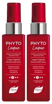 Phyto Plant Lacquer Supple Fixation 2 X 100ml 3 Phyto Plant Lacquer Supple Fixation 2 X 100ml