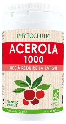 Phytoceutic Acérola 1000 75 Tablets 3 Phytoceutic Acérola 1000 75 Tablets